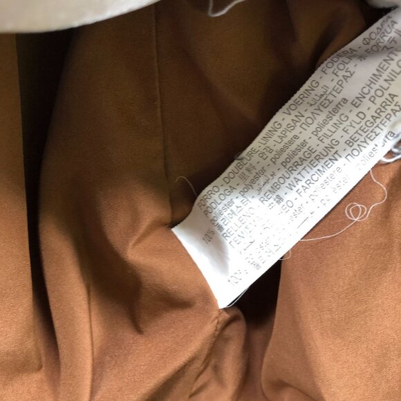 Zara Kids 2T-3T Puffer Jacket Black Quilted Collared Boys Girls Winter - Picture 6 of 9